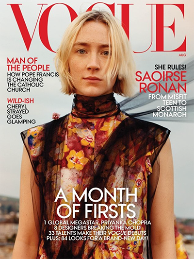 Vogue August 2018 1 cover